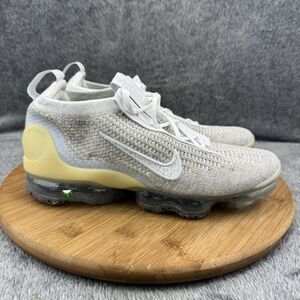 Nike Air Vapormax 2021 Flyknit Shoes Womens Size 10 DC4112-100 Running Athletic